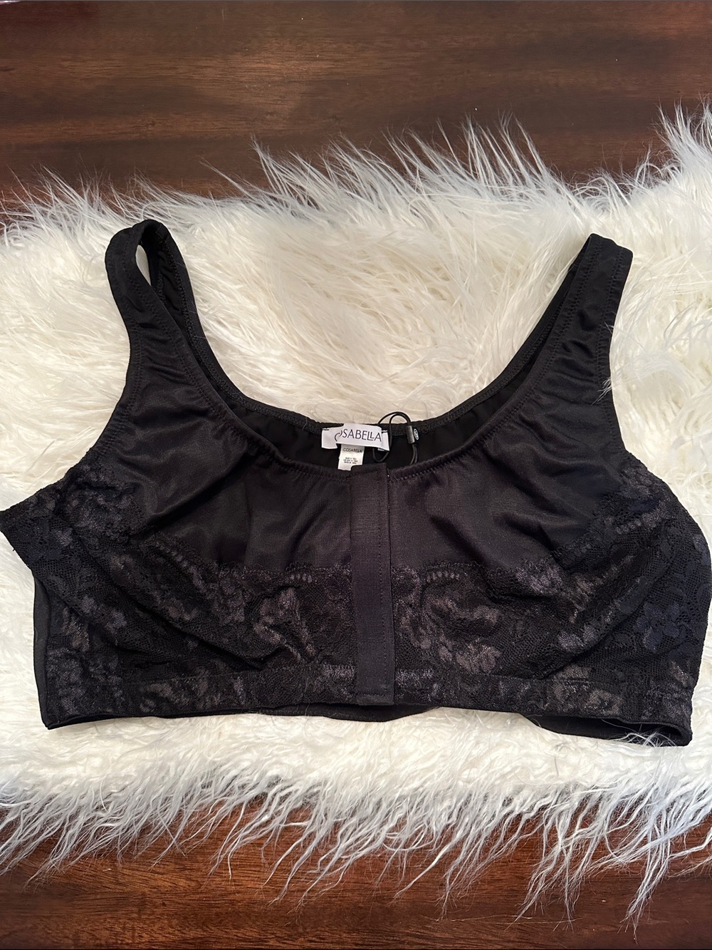 Cosabella Renew Post Surgical Comfort Savona Cathy Black Bralette Size Medium